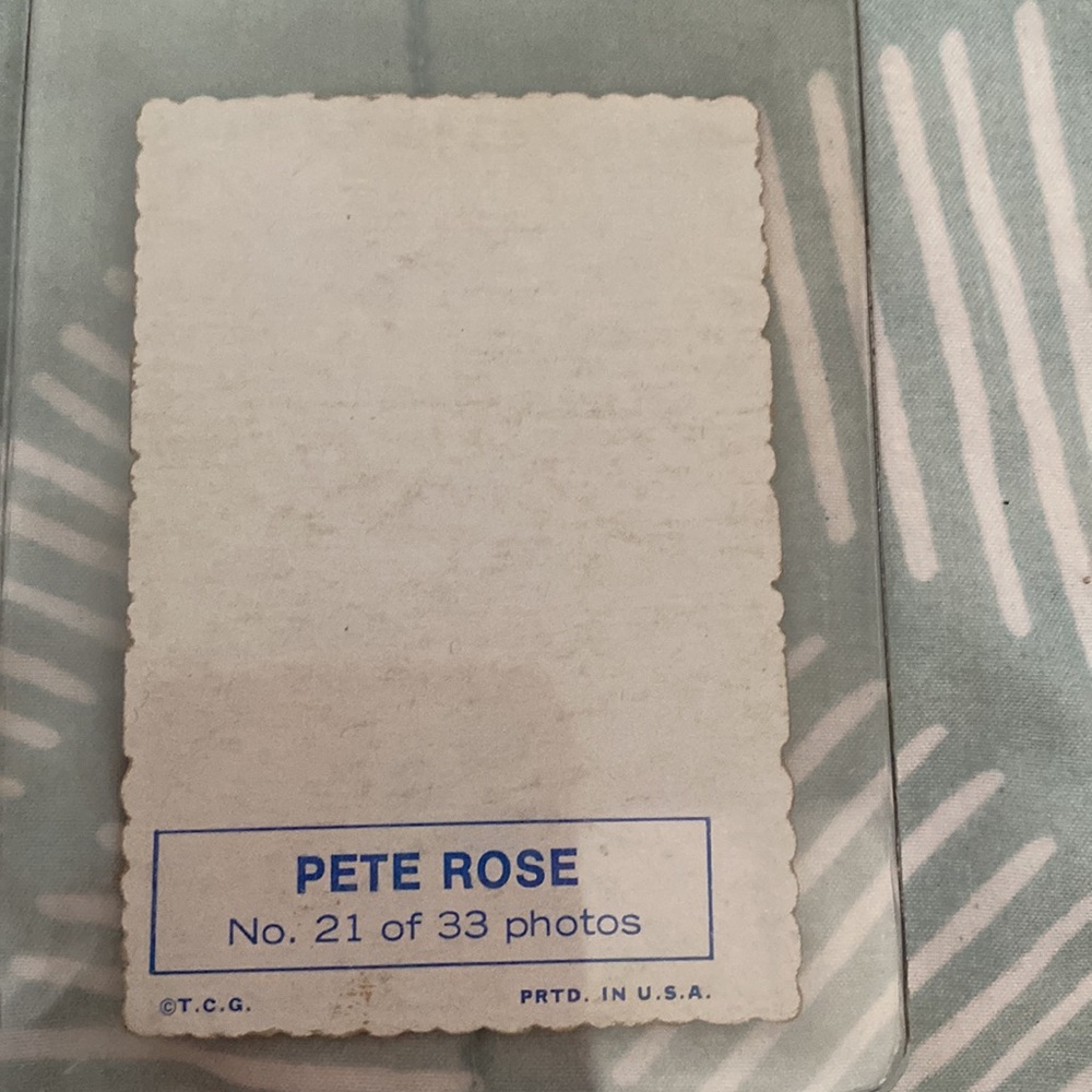 🔥 PETE ROSE 🔥 - Picture 2 of 2